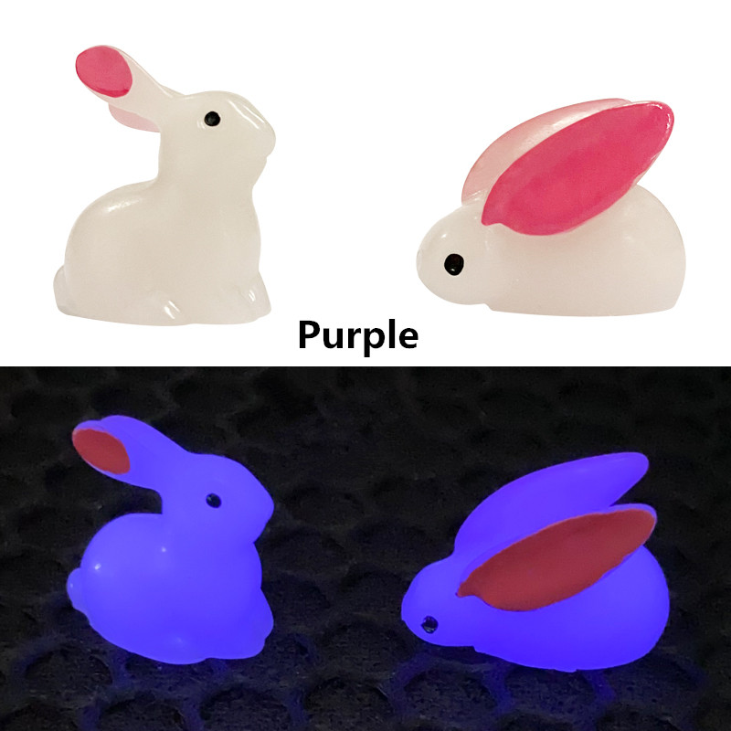 Glow in the Dark Bunny 1 Pair