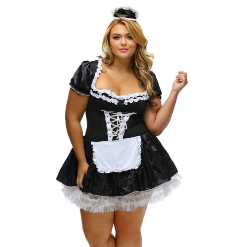 Sexy French Maid Costume Halloween Cosplay Costume Pqmr18003